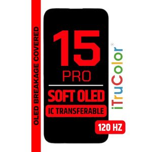 iphone 15 pro lcd assembly (hard oled by itrucolor)