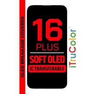 iphone 16 plus lcd assembly (soft oled by itrucolor)